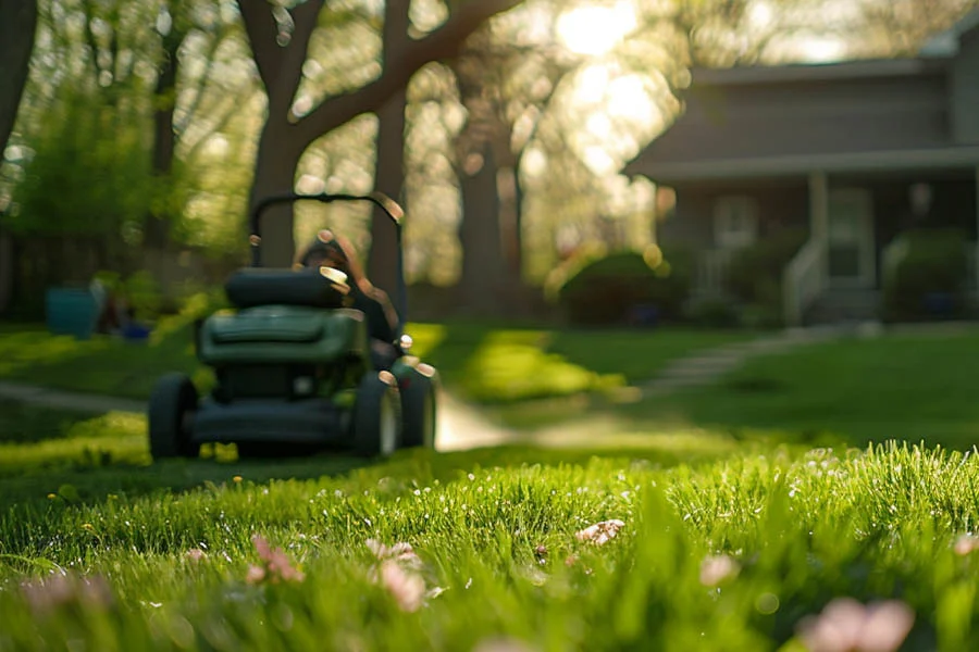 mini lawnmower