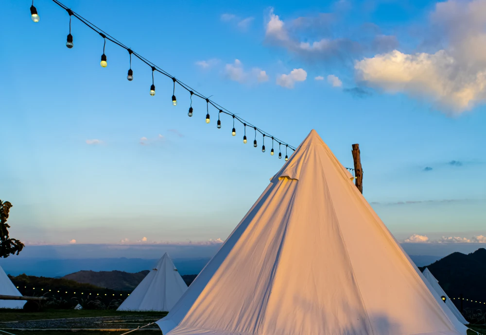 teepee camping